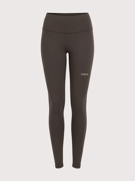 YERA 经典紧身裤・柔雾棕